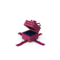 Christmas Box Jewelbox Ribbon Deer PNG & PSD Images