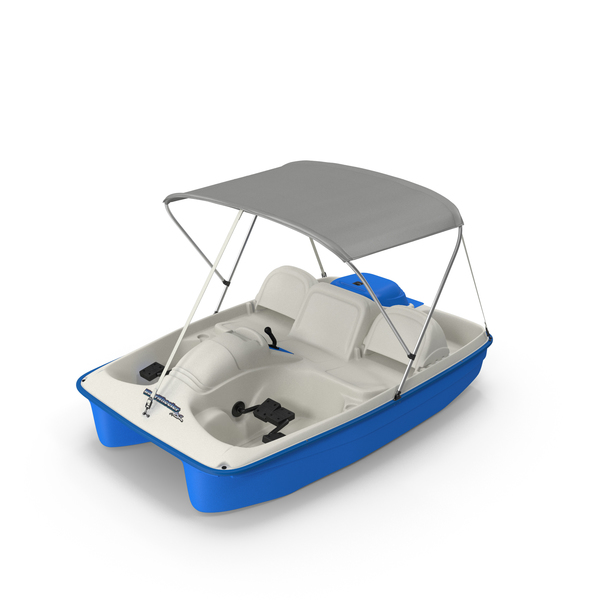 Pedal Boat with Canopy PNG & PSD Images