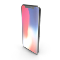 Apple iPhone X Dark Grey PNG & PSD Images