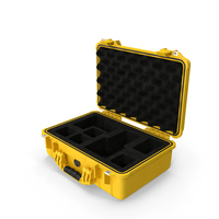 Pelican Case Photo Foam Yellow PNG & PSD Images