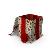 Christmas BOX Open Tape Art PNG & PSD Images