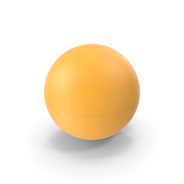 Ping Pong Ball Orange PNG & PSD Images