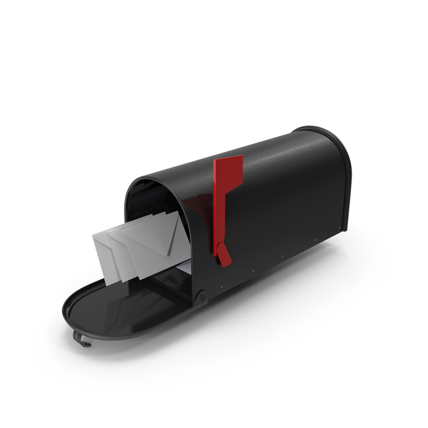Personal Mailbox with Envelopes PNG & PSD Images