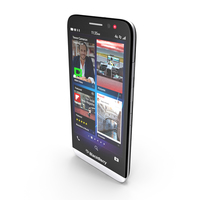 Blackberry Z30 Smartphone PNG & PSD Images