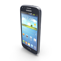 Samsung Galaxy Core Blue PNG & PSD Images