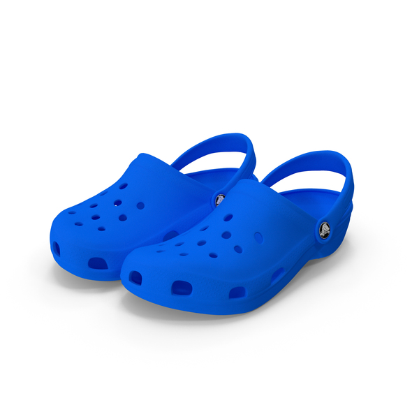 Crocs Shoes, Sandals, & Clogs in Blue PNG Images & PSDs for Download |  PixelSquid - S11396657A