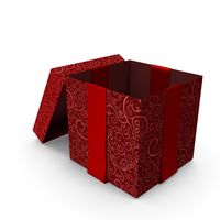 Christmas BOX Open2 Tape PNG & PSD Images