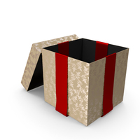 Christmas BOX Open2 Tape Cream PNG & PSD Images