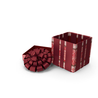 Christmas Box Open All Wool PNG & PSD Images