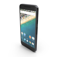 Google LG Nexus 5X Black PNG & PSD Images