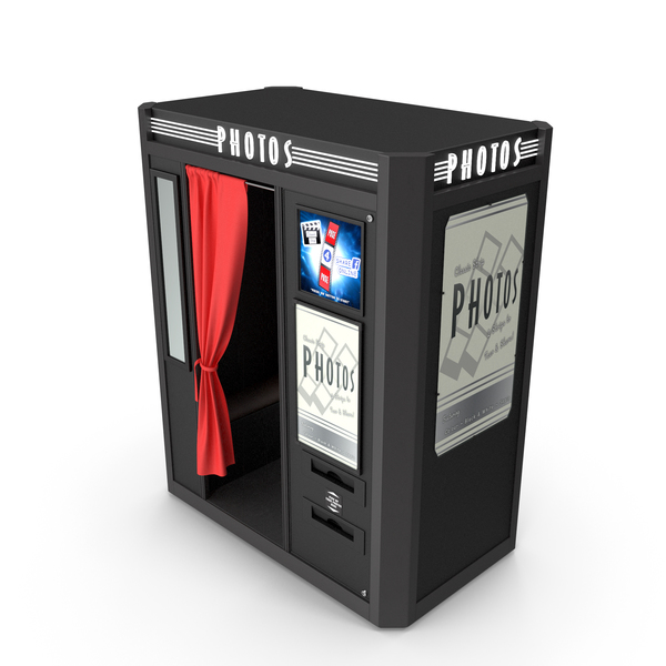 Photo Booth Cabin Digital PNG & PSD Images
