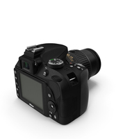 Photo Camera Nikon D3300 PNG & PSD Images