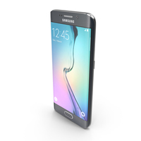 Samsung Galaxy S6 Edge Sapphire Black PNG & PSD Images