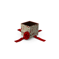 Christmas Box Open Tape Art PNG & PSD Images