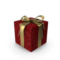 Christmas BOX Ribbon PNG & PSD Images