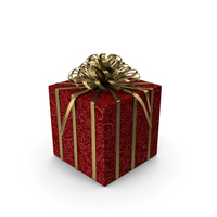 Christmas Box Ribbon PNG & PSD Images