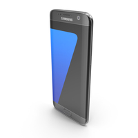 Samsung Galaxy S7 Edge Black 2016 PNG & PSD Images
