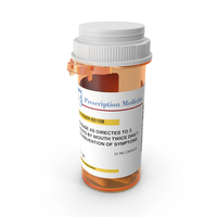 Pill Bottle with Pills PNG & PSD Images