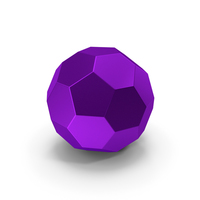Hexagon Ball Purple PNG & PSD Images
