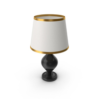 Table Lamp Black PNG & PSD Images