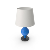 Table Lamp Blue PNG & PSD Images