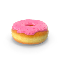 Pink Donut PNG & PSD Images