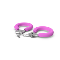 Pink Handcuffs PNG & PSD Images