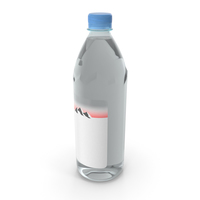 Plastic Bottle Mineral Water 1L PNG & PSD Images
