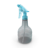 Plastic Water Spray Bottle PNG & PSD Images