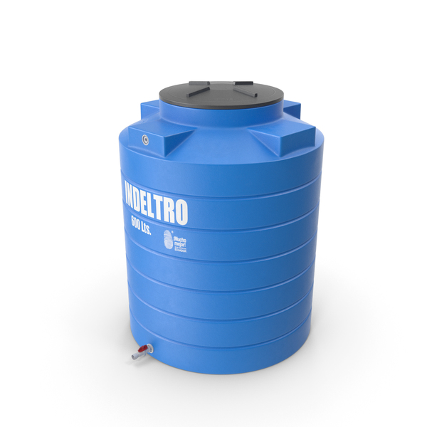 Plastic Water Storage Tank 600L PNG Images & PSDs for Download