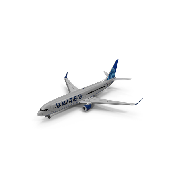 United Boeing 737 800 PNG & PSD Images