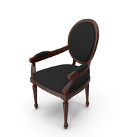 Black Velvet Dinning Chair PNG & PSD Images