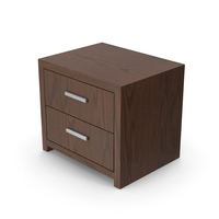 Wooden Bedroom Cabinet Dark PNG & PSD Images