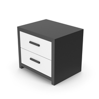Bedroom Cabinet Black White PNG & PSD Images