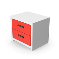 Bedroom Cabinet Red PNG & PSD Images