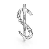 Dollar Cracked Glass PNG & PSD Images