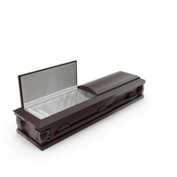 High Def Wood Coffin 03 PNG & PSD Images