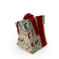Christmas BOX Toon Tape Art PNG & PSD Images