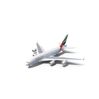 Airbus A380 Emirates Airline PNG & PSD Images