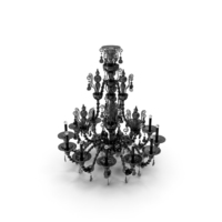 Barovier & Toso Taif Chandelier PNG & PSD Images