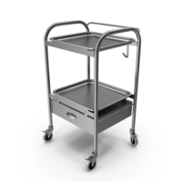 Anesthesia Cart With One Drawer PNG & PSD Images