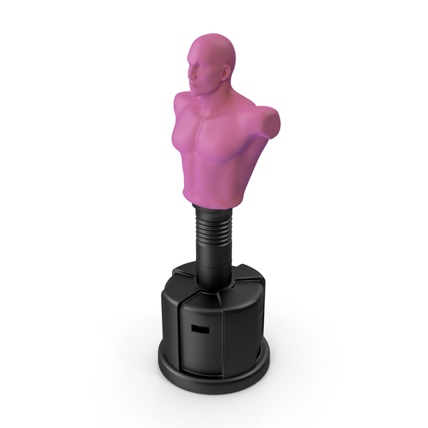 Free Standing Boxing Punch Bag Bob Dummy PNG & PSD Images