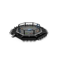 UFC Octagon Ring PNG & PSD Images