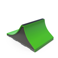 Skateboard Ramps Green PNG & PSD Images