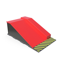 Skateboard Ramps Red PNG & PSD Images