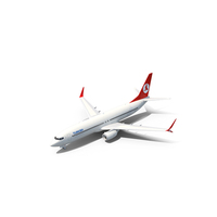 Turkish Airlines Boeing 737 800 PNG & PSD Images