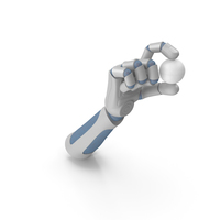 RoboHand Holding a Ping Pong Ball PNG & PSD Images