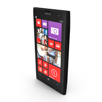 Nokia Lumia 1020 Flagship Smartphone Black PNG & PSD Images