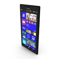 Nokia Lumia 1520 Phablet Smartphone Black PNG & PSD Images