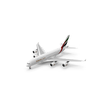 Emirates Airbus A380 PNG & PSD Images